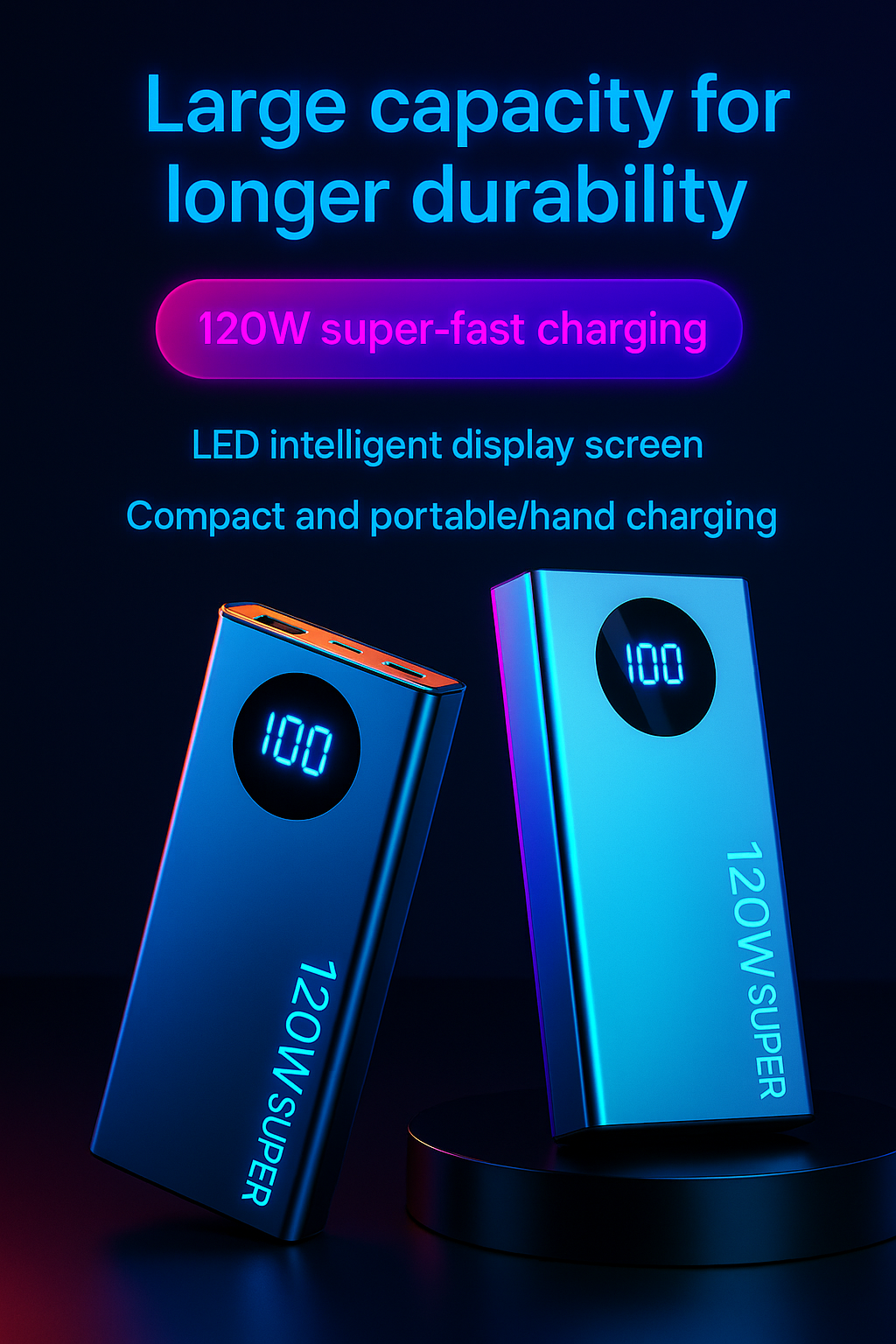 VoltVault 50k Portable Power Bank