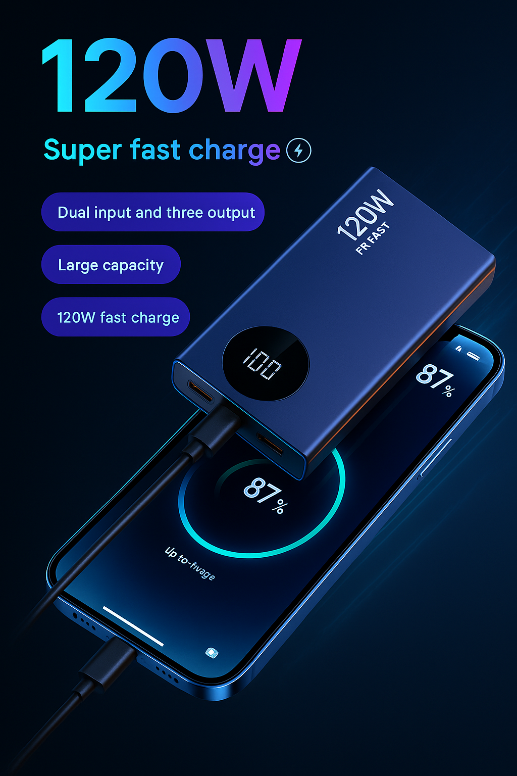 VoltVault 50k Portable Power Bank