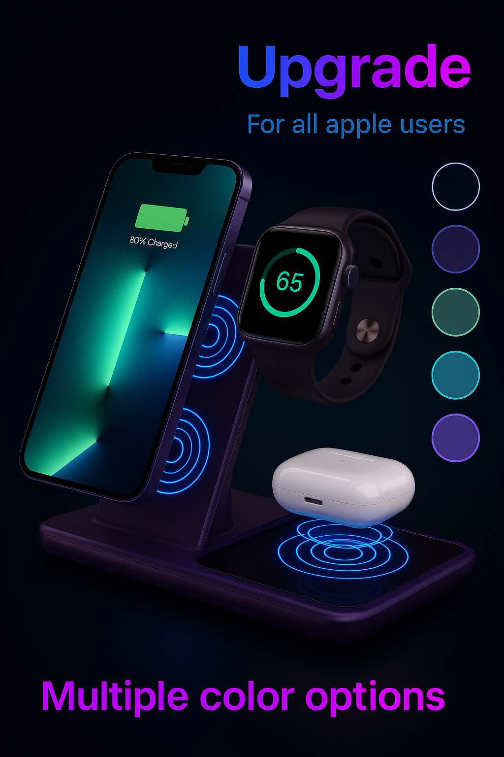 CoreCharge Wireless Charging Station