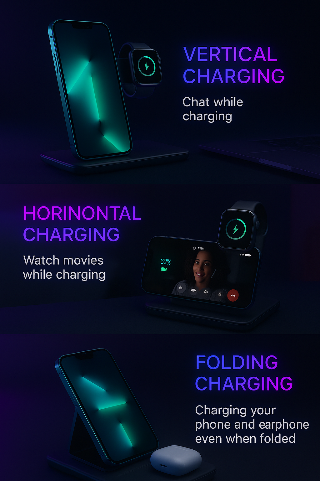CoreCharge Wireless Charging Station