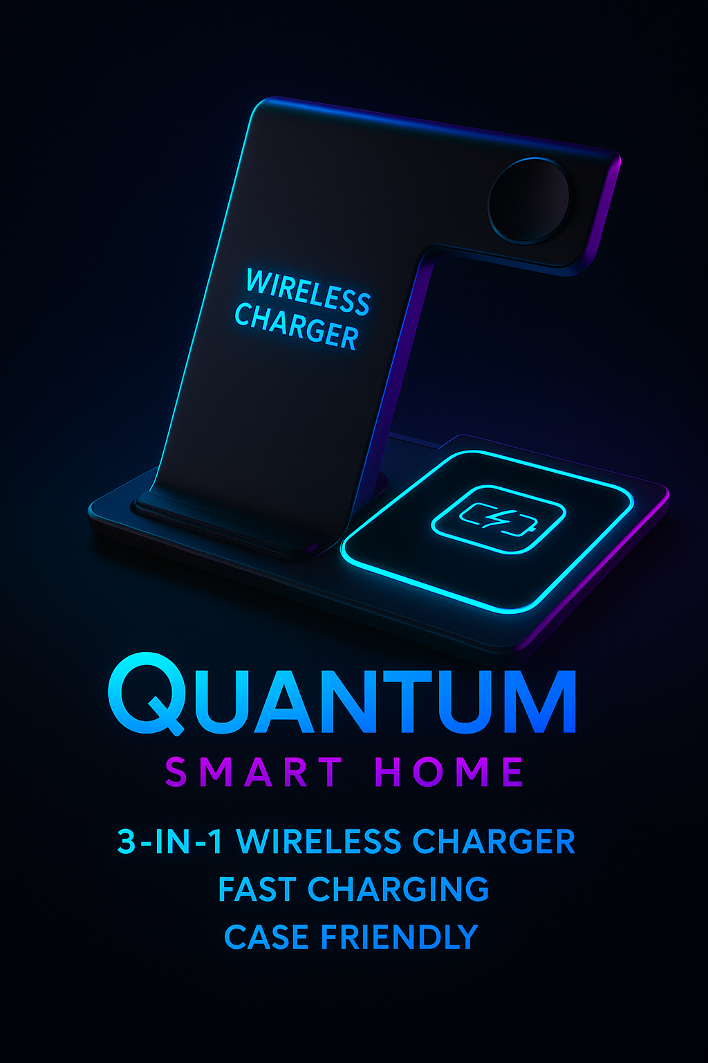 CoreCharge Wireless Charging Station